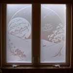Etched Glass Window Designs