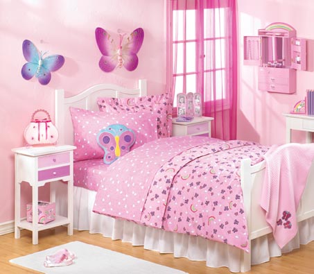 Girl's Bedroom Decorating Ideas